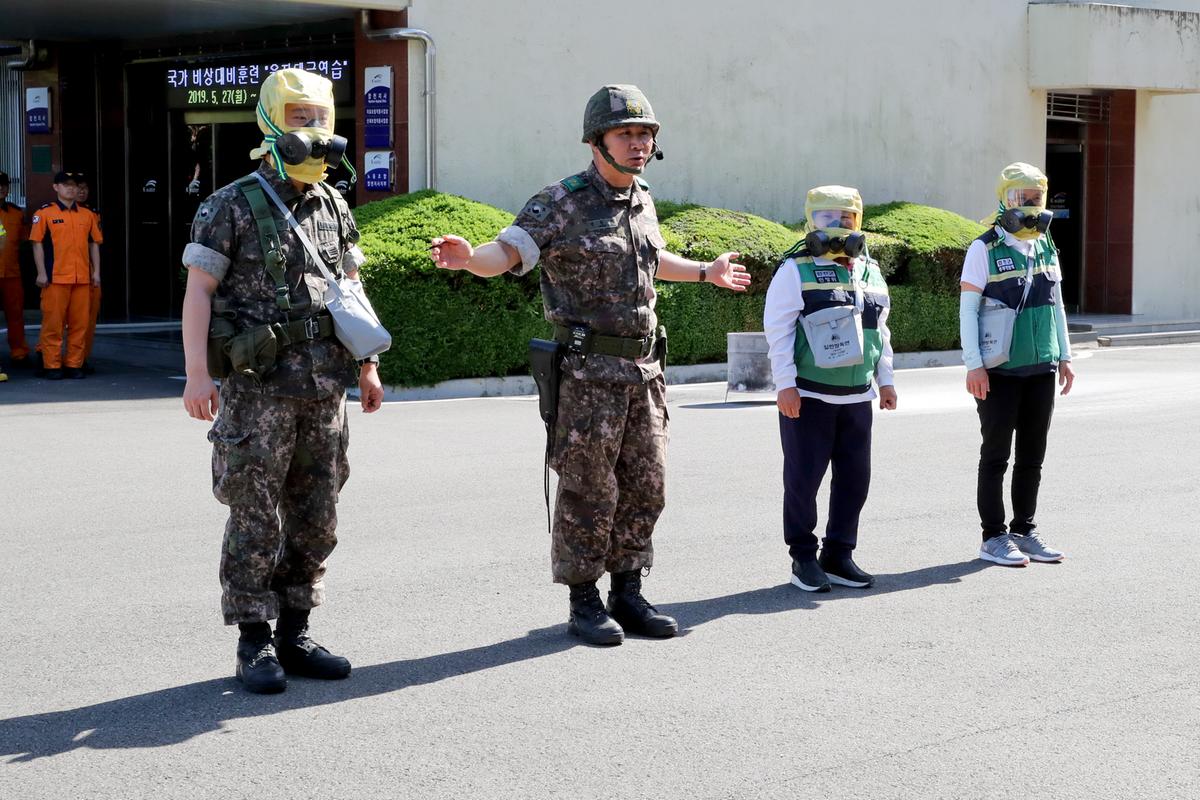 2019 을지태극연습 실제훈련