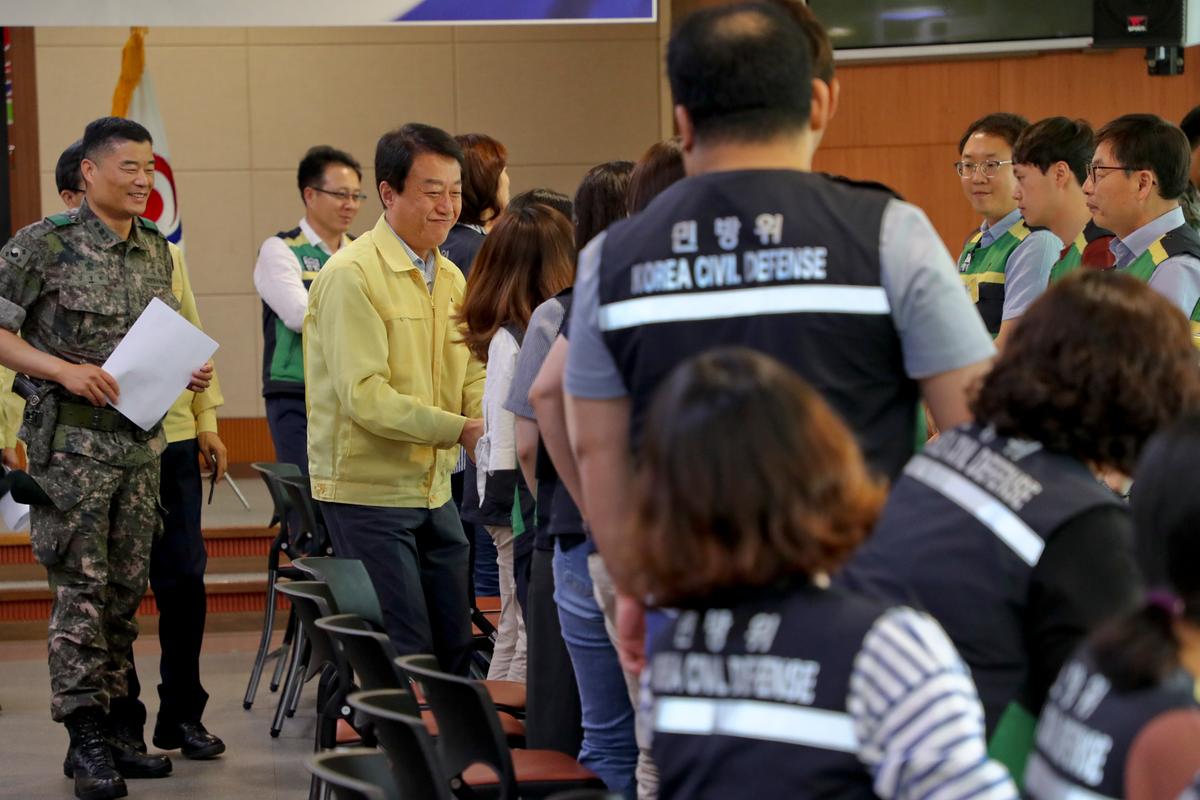 2019 을지태극연습 일일상황보고회의
