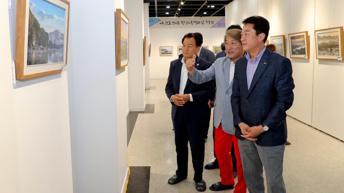 제5회 한국사진작가협회 합천지부 정기회원전 개장식
