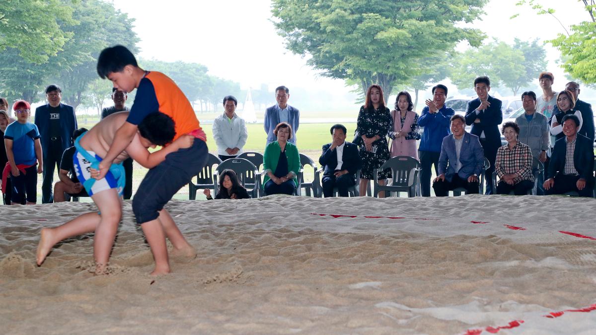 합천군 씨름왕 선발전겸 합천군 초·중·고 씨름대회