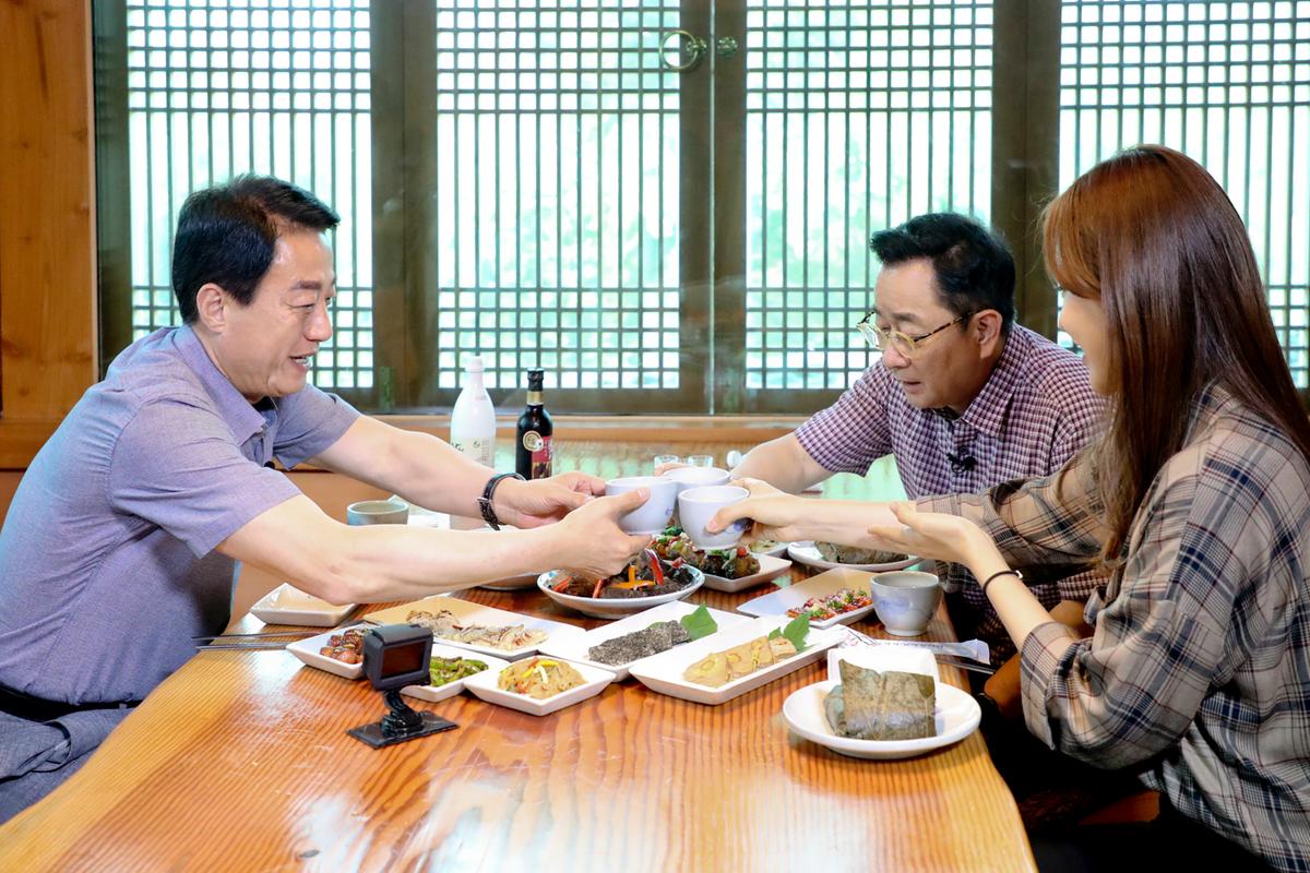 CJ헬로 가야방송 이홍렬의 볼매토크 문준희 합천군수편 방송촬영