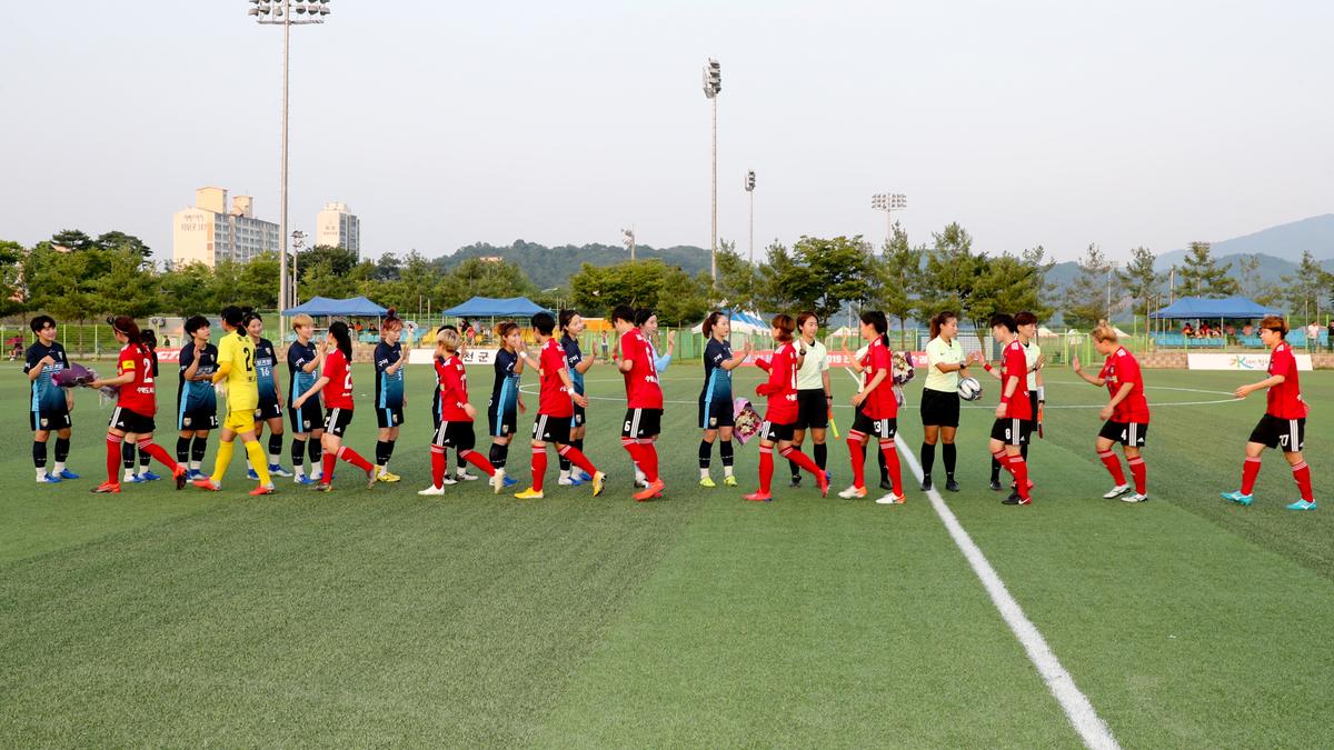전국여자축구선수권대회 일반부 결승경기