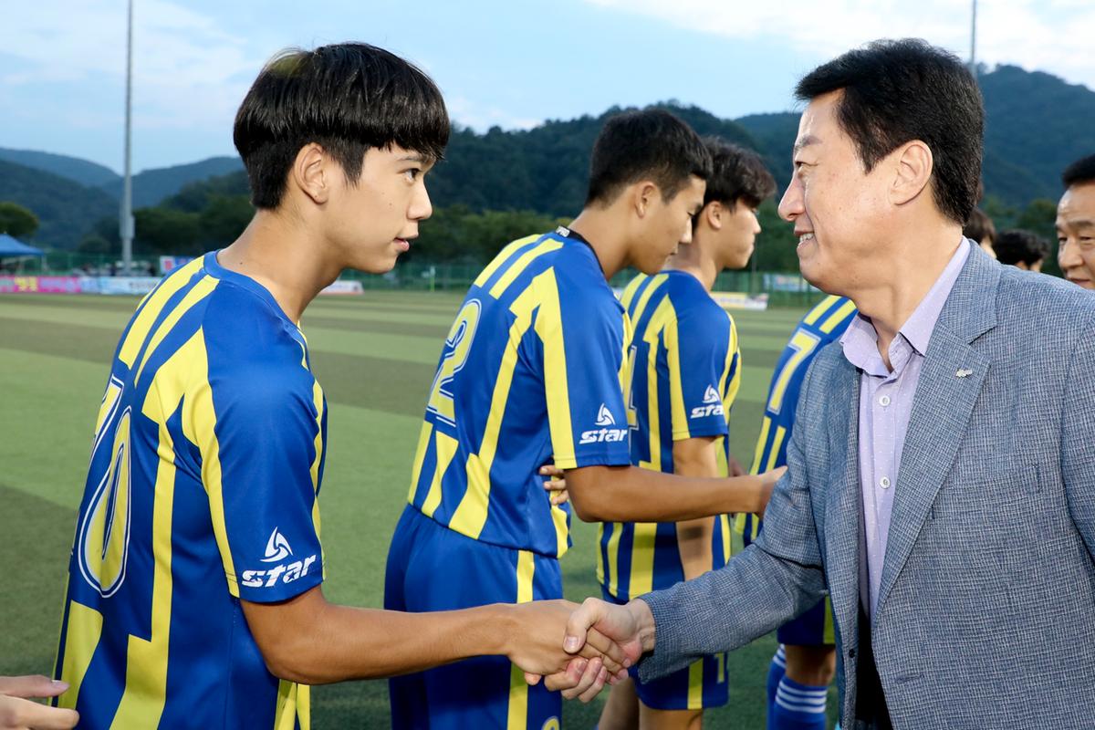 제55회 추계 한국고등학교축구연맹전 고학년 결승경기
