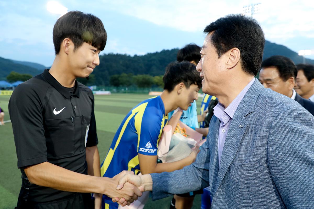 제55회 추계 한국고등학교축구연맹전 고학년 결승경기
