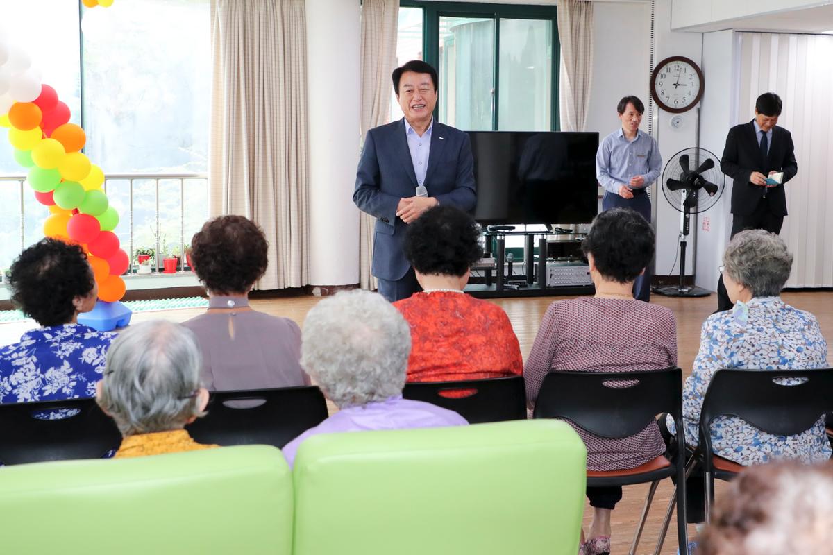 추석맞이 사회복지시설 위문 방문(에벤에,광명,원폭,애육원,노블하임)