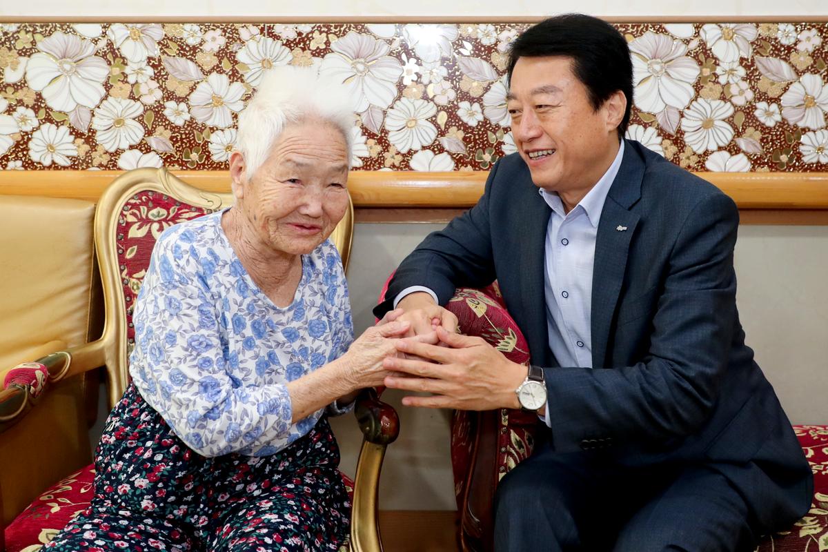 추석맞이 사회복지시설 위문 방문(에벤에,광명,원폭,애육원,노블하임)