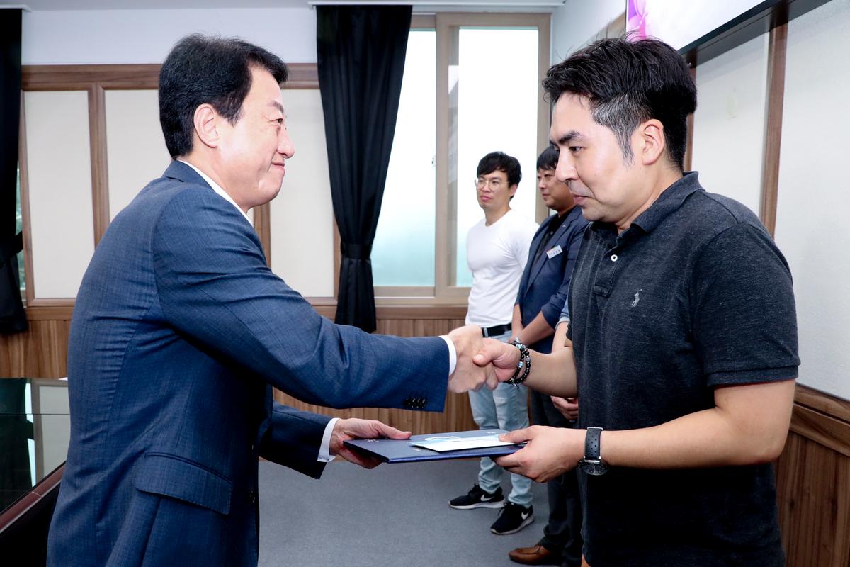 아빠육아수기 공모전 시상식