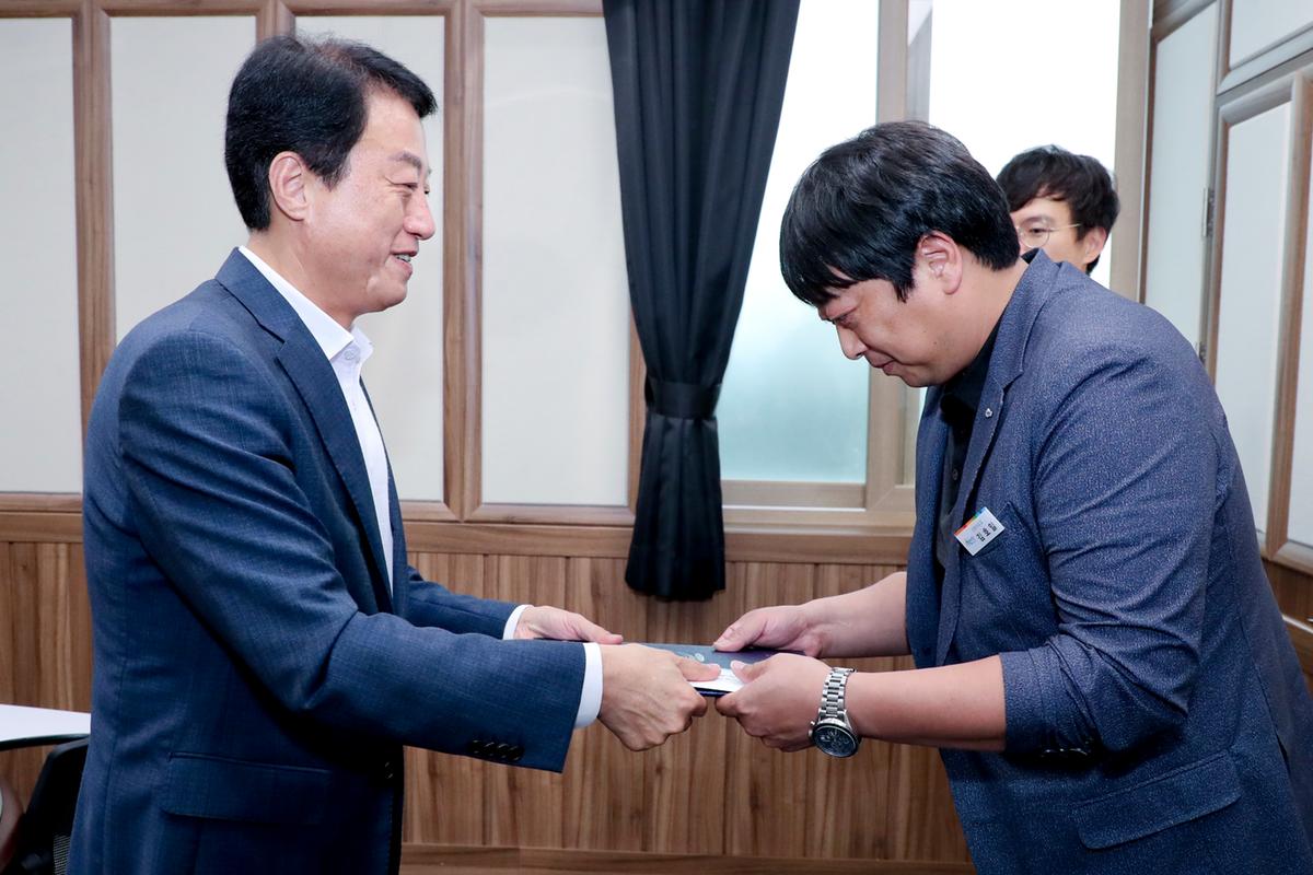 아빠육아수기 공모전 시상식