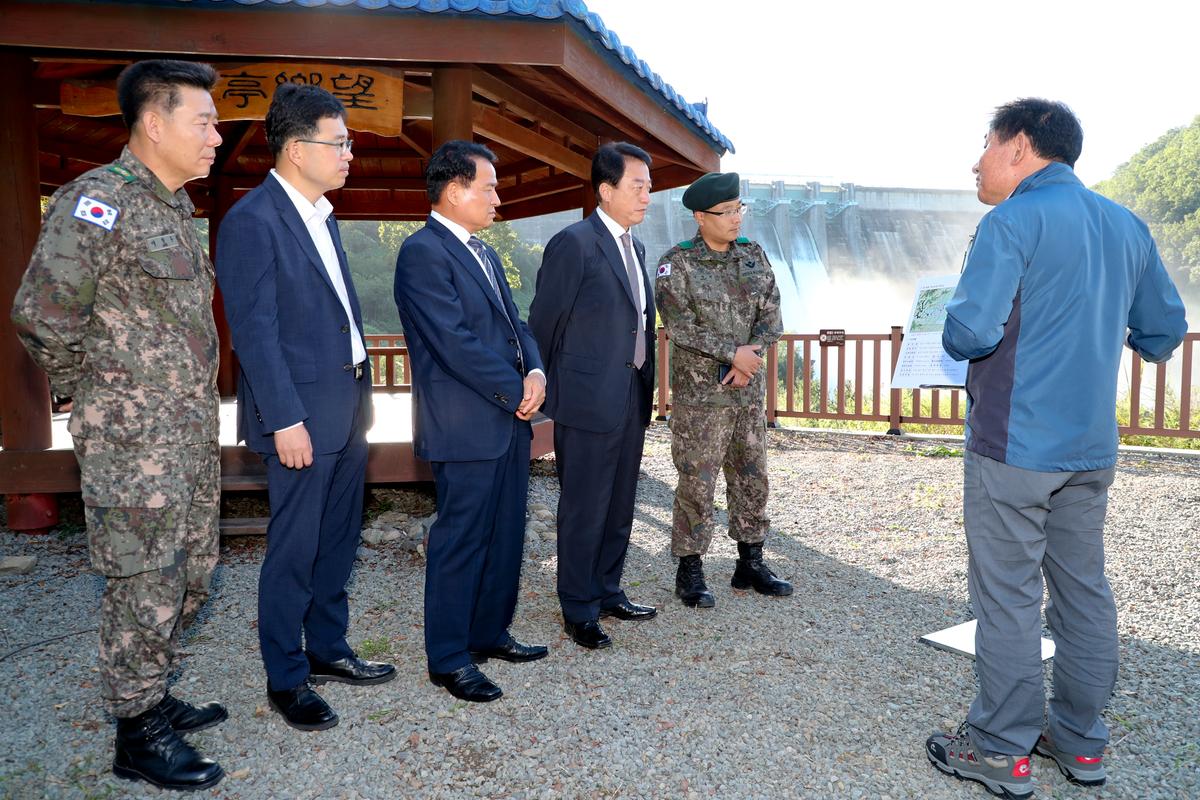 합천댐 수문개방