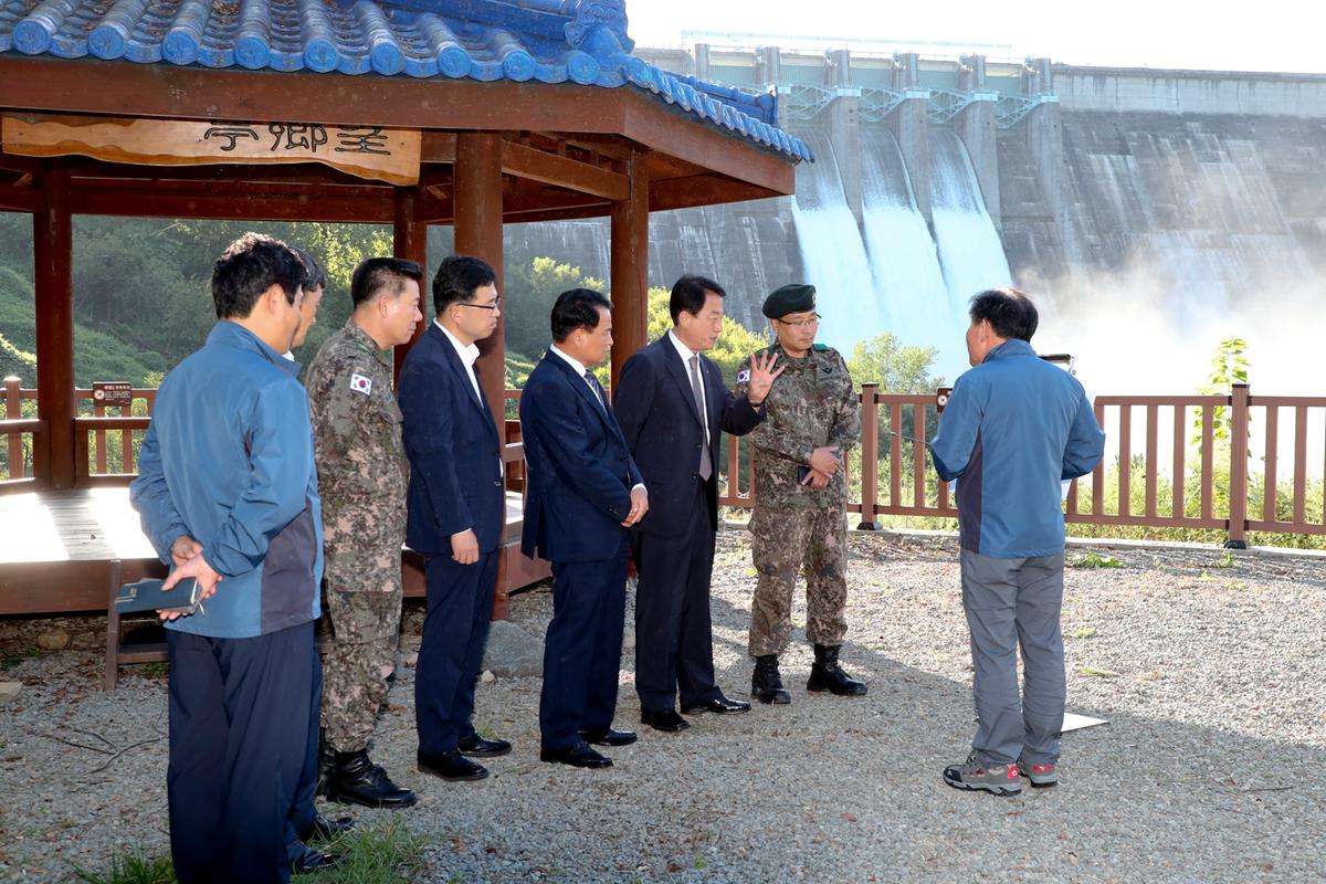 합천댐 수문개방