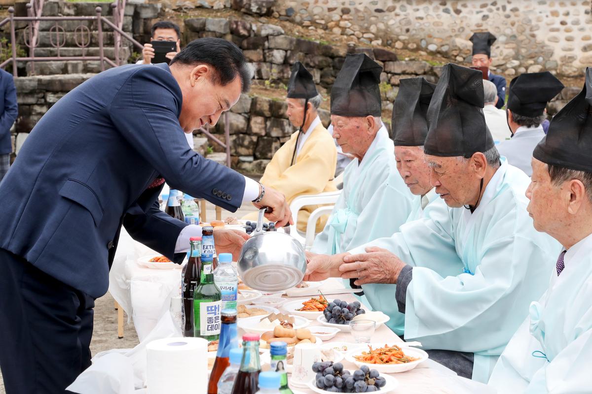 초계향교 기로연 재연행사