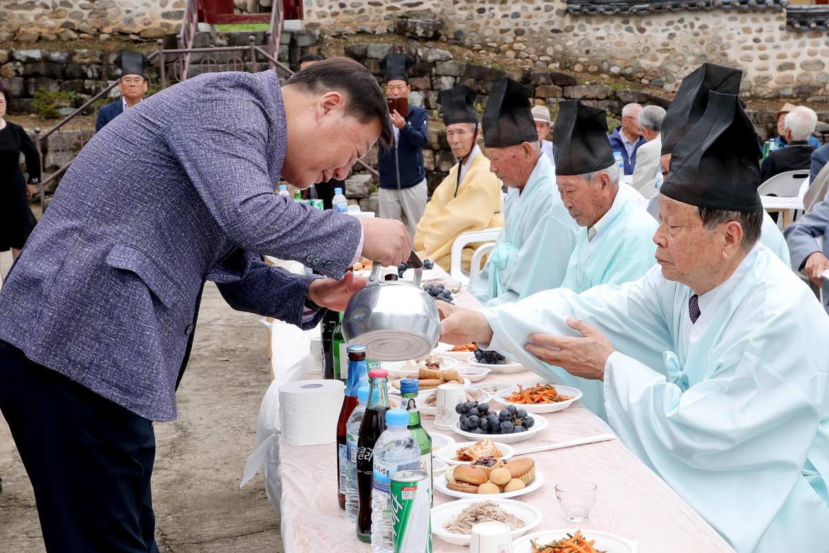 초계향교 기로연 재연행사