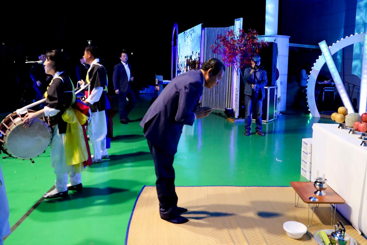 합천예술제 식전축하공연 빛 성공기원 비나리 제례