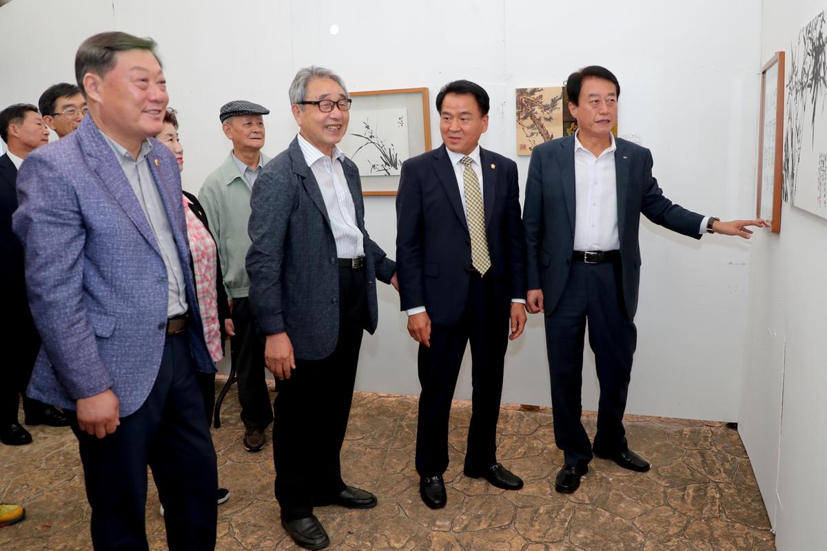 합천예술제 전시장방문