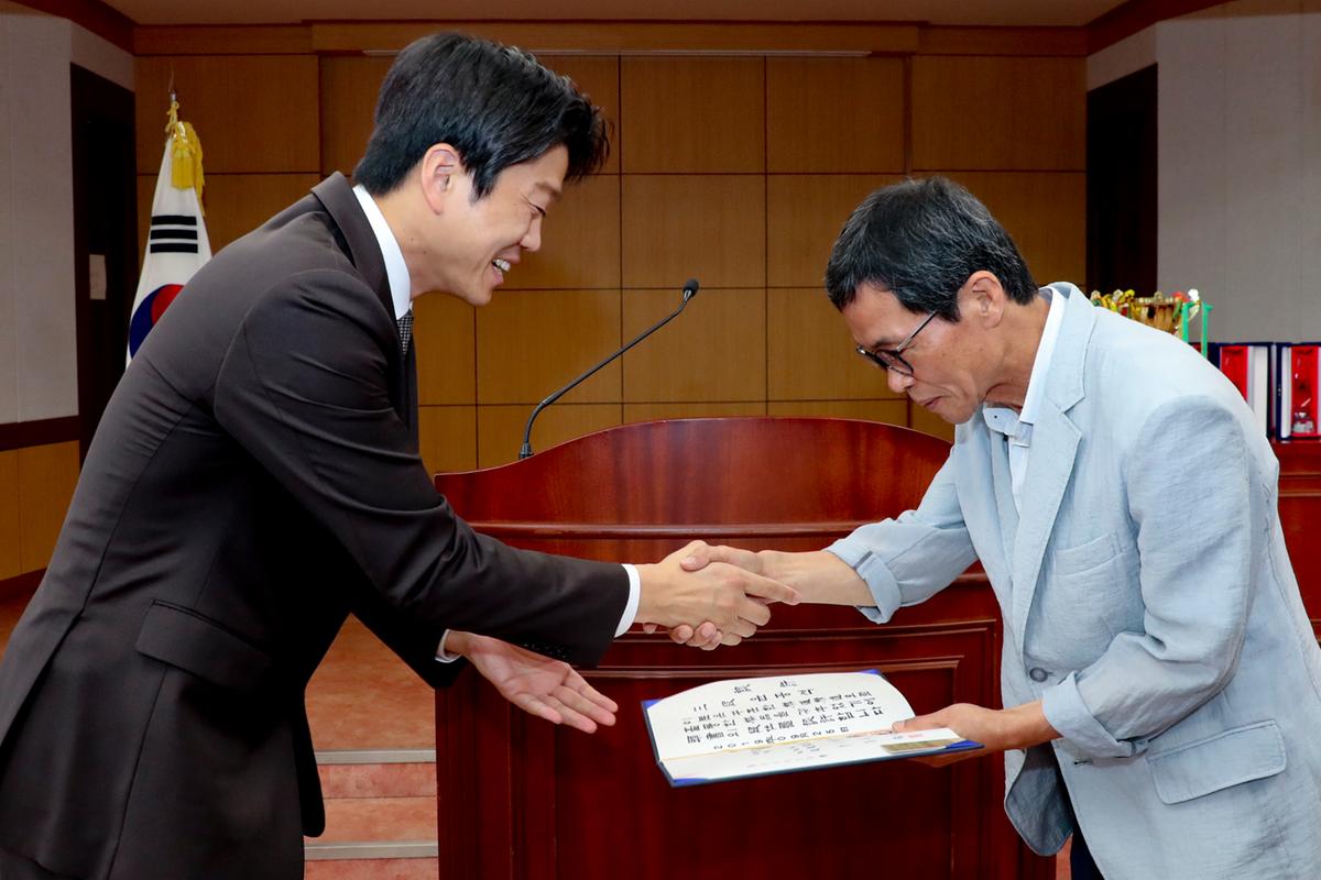 제17회 하찬석 국수배 군민바둑대회 개회식