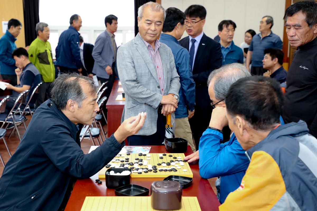 제17회 하찬석 국수배 군민바둑대회 개회식
