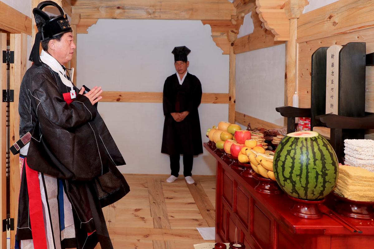 제35회 대야문화제 추모제