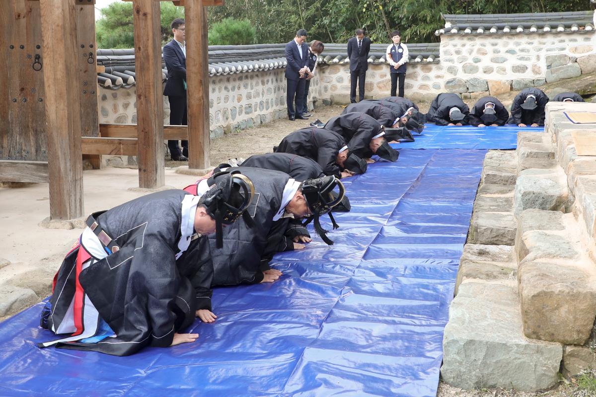 제35회 대야문화제 추모제
