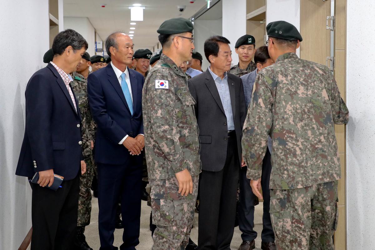 39사단 합천동원훈련장 신축 준공식