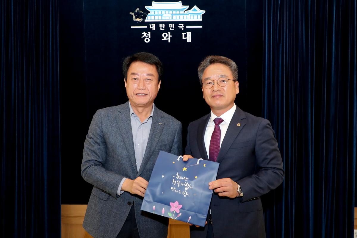 바르게살기 사천시 교류 간담회