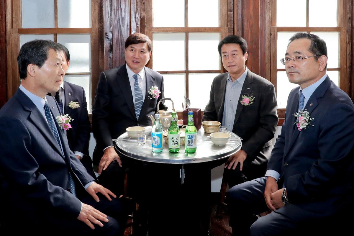 무학홍보관 개관식