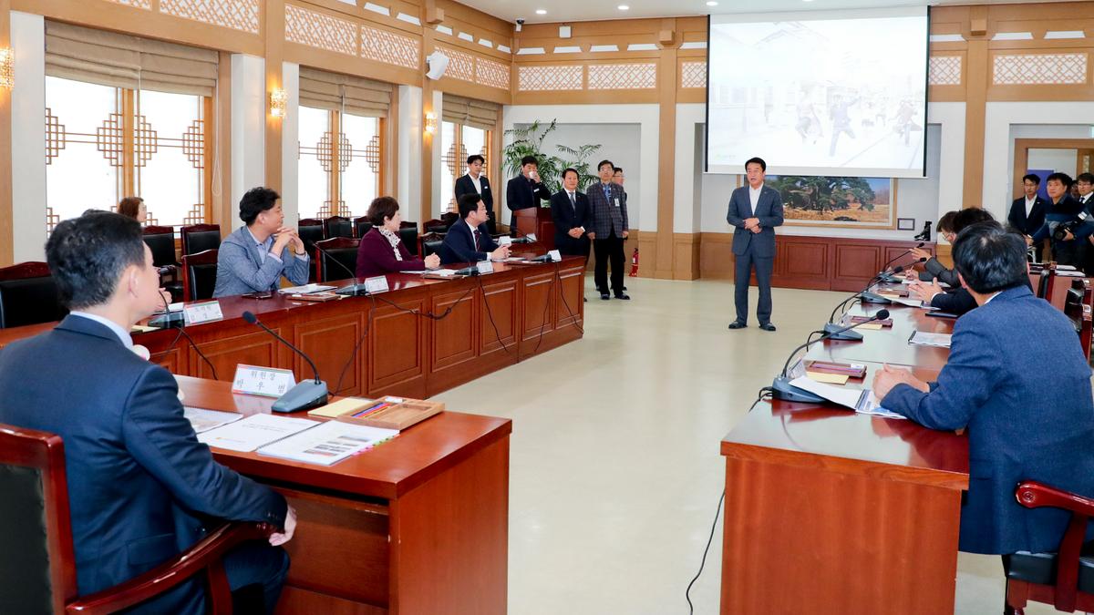 경남도의회 행정사무 감사 현지감사 및 확인