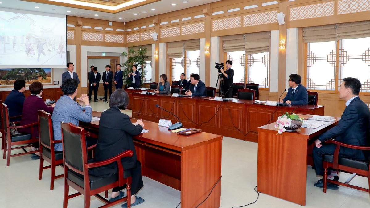 경남도의회 행정사무 감사 현지감사 및 확인