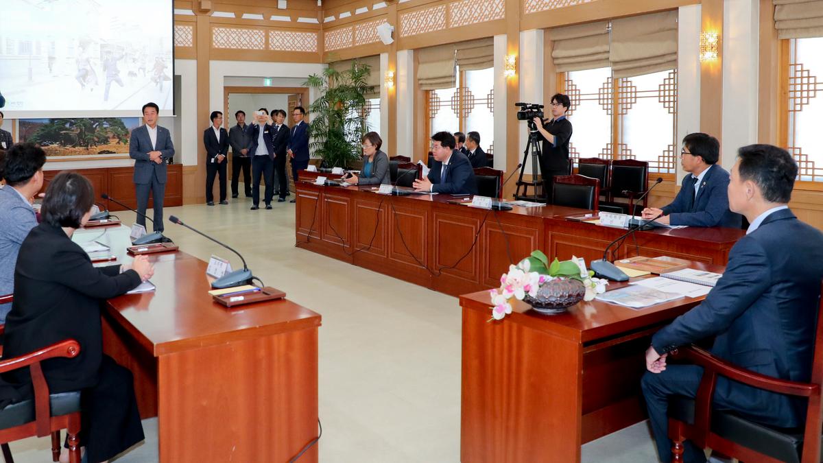경남도의회 행정사무 감사 현지감사 및 확인