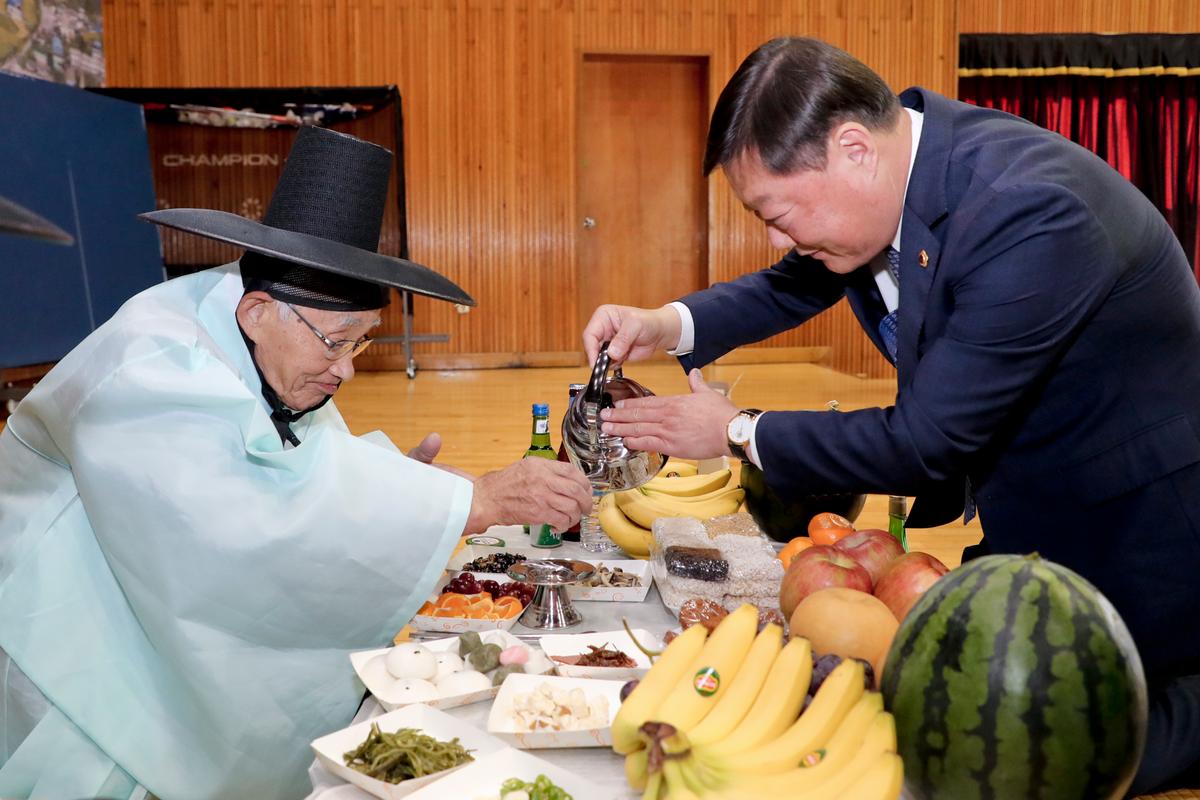 삼가향교 기로연 행사