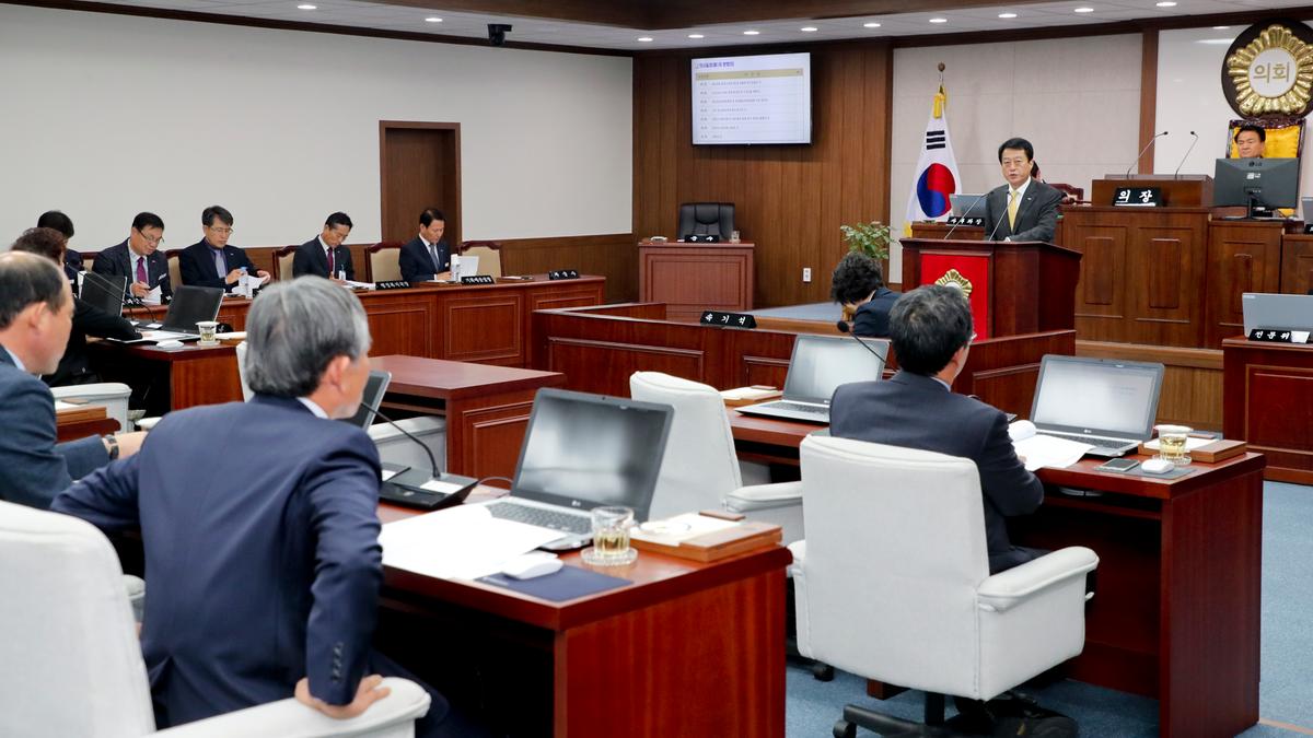 제239회 합천군의회 정례회 제1차 본회의