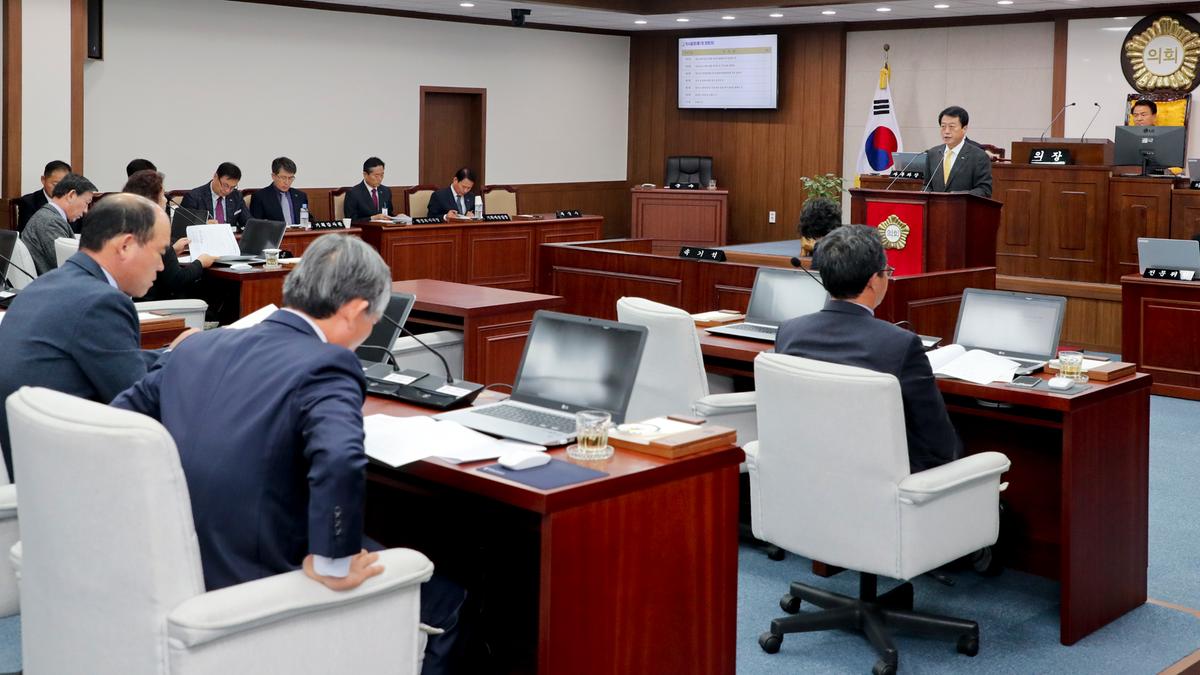 제239회 합천군의회 정례회 제1차 본회의