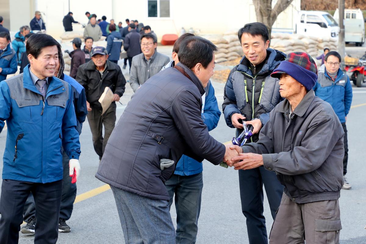 공공비축미 봉산면 수매현장