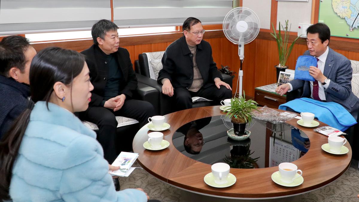 중국 하남농업직업학원 방문