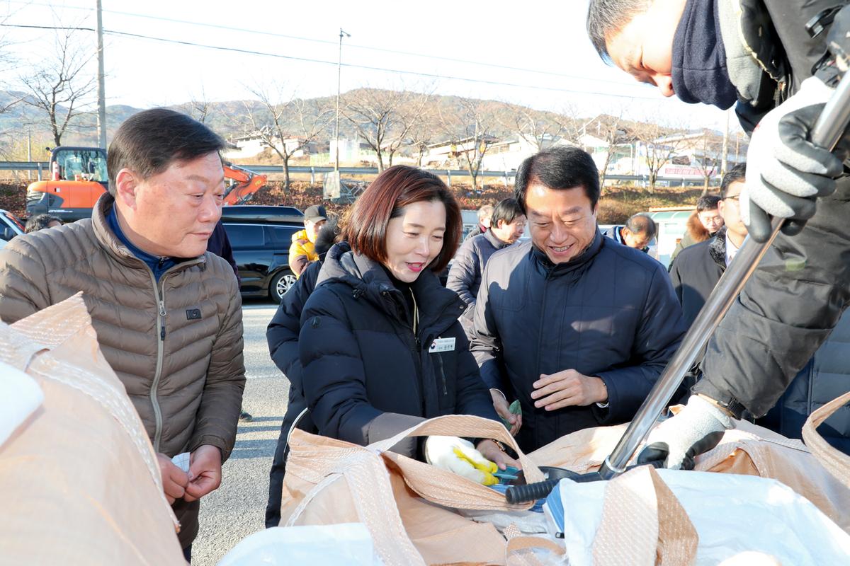 공공비축미 대병  수매현장 방문