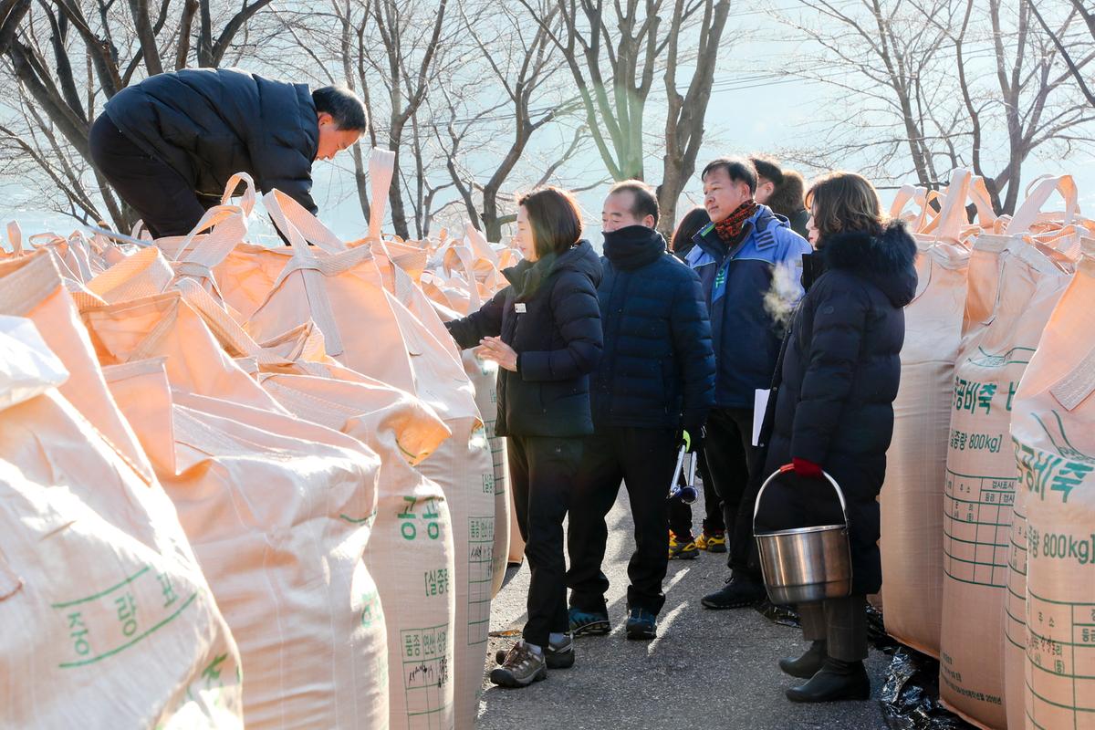 공공비축미 대병  수매현장 방문