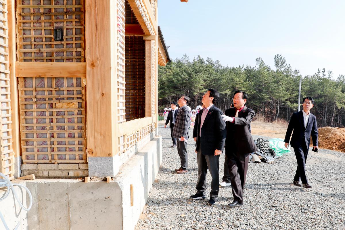황강전원마을 1호집 입주식
