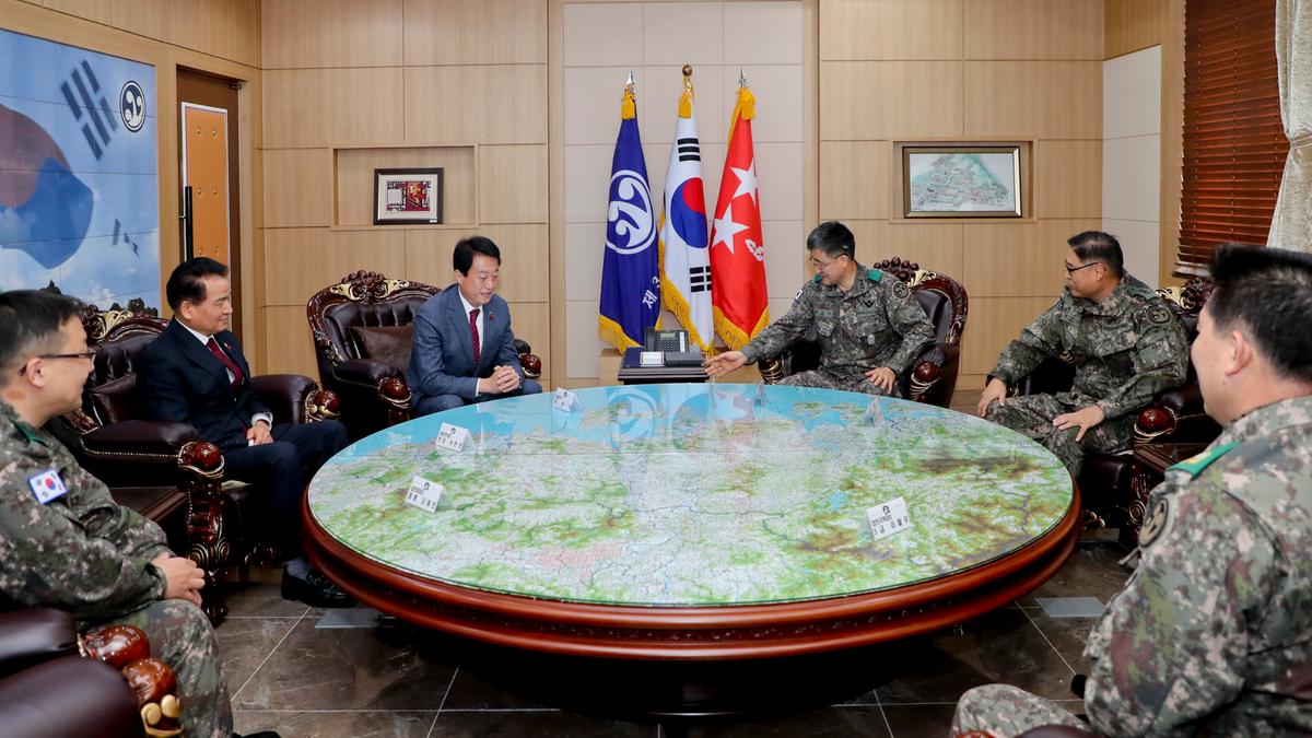 예비군육성지원 우수기관 감사패 수여식