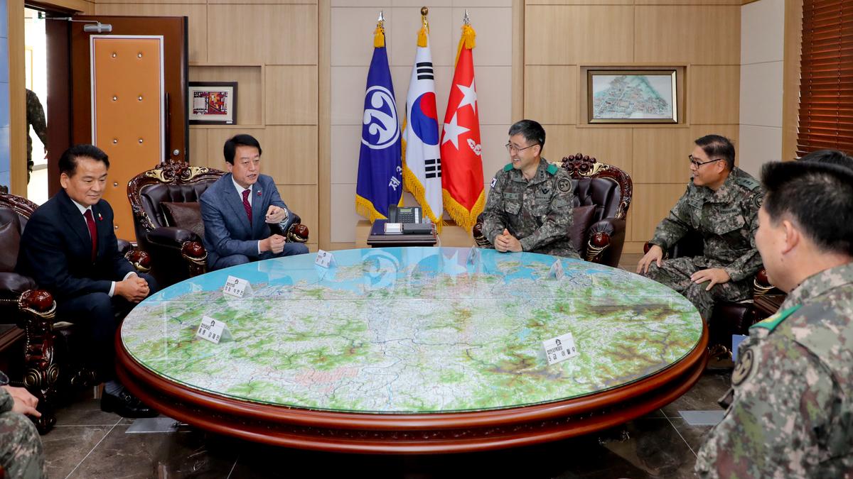 예비군육성지원 우수기관 감사패 수여식