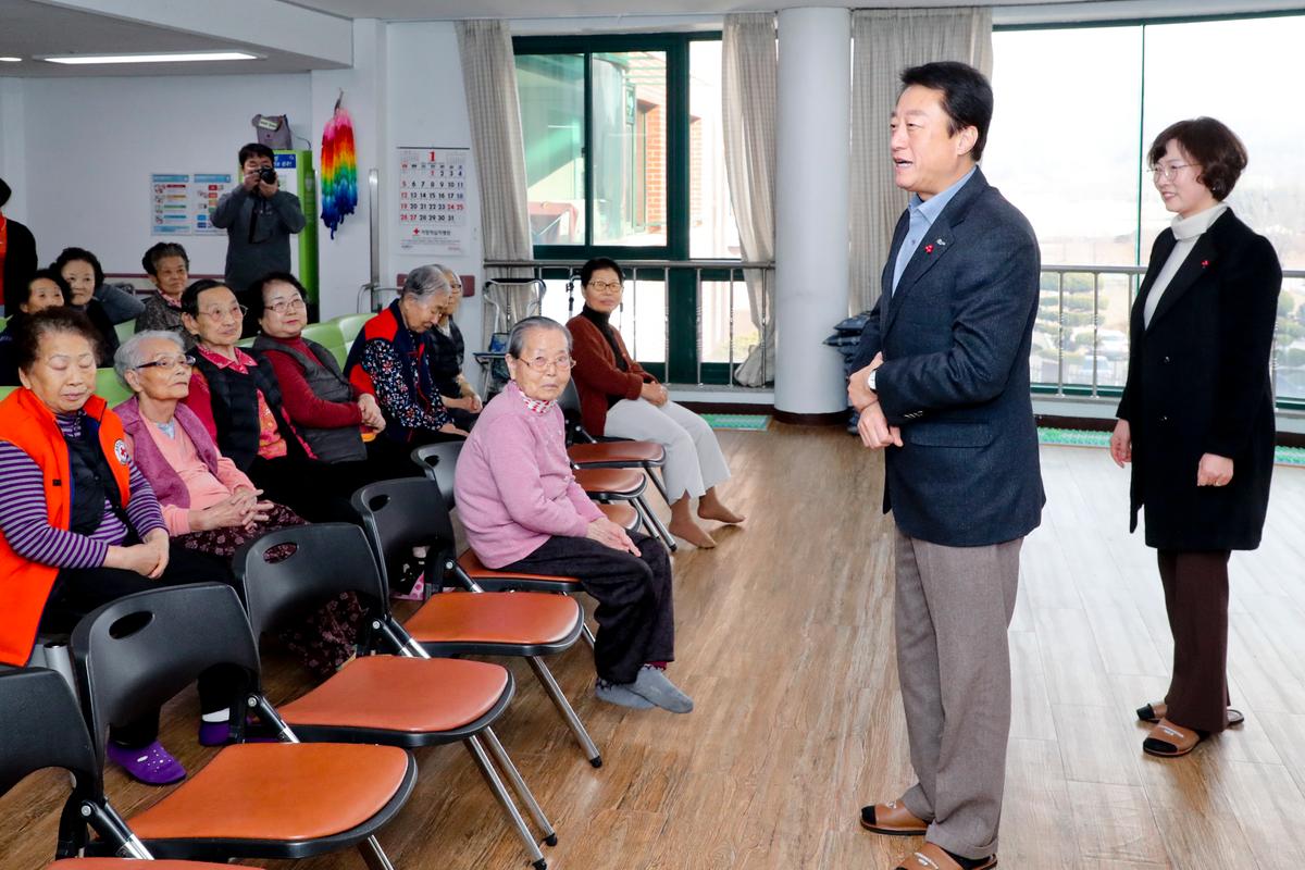 2020년 설명절맞이 사회복지시설(노블,원폭,에벤,광명요양원) 방문