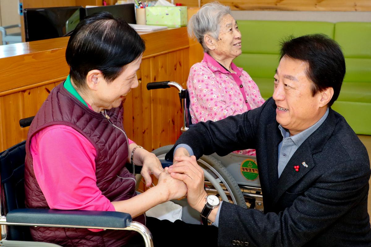 2020년 설명절맞이 사회복지시설(노블,원폭,에벤,광명요양원) 방문
