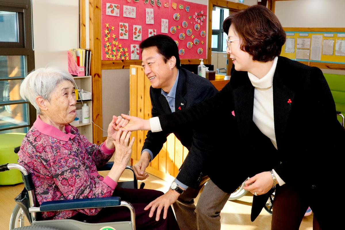 2020년 설명절맞이 사회복지시설(노블,원폭,에벤,광명요양원) 방문
