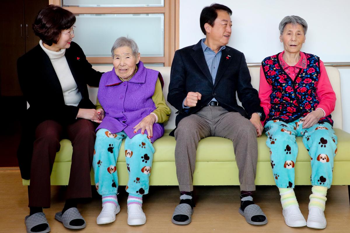 2020년 설명절맞이 사회복지시설(노블,원폭,에벤,광명요양원) 방문