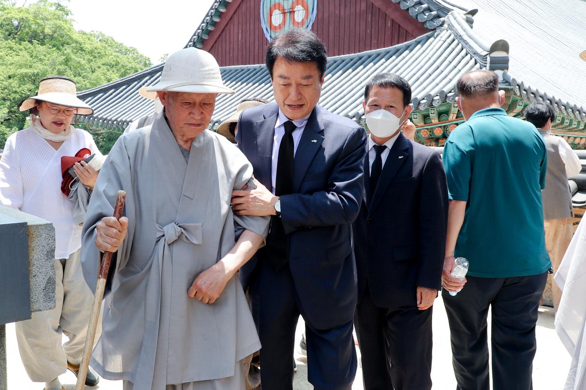한국전쟁 70주년 해원과 상생 해인사 수륙대재 