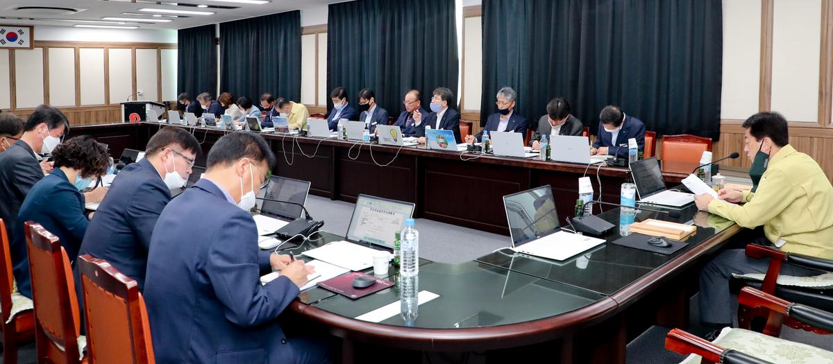 군수주재 간부회의