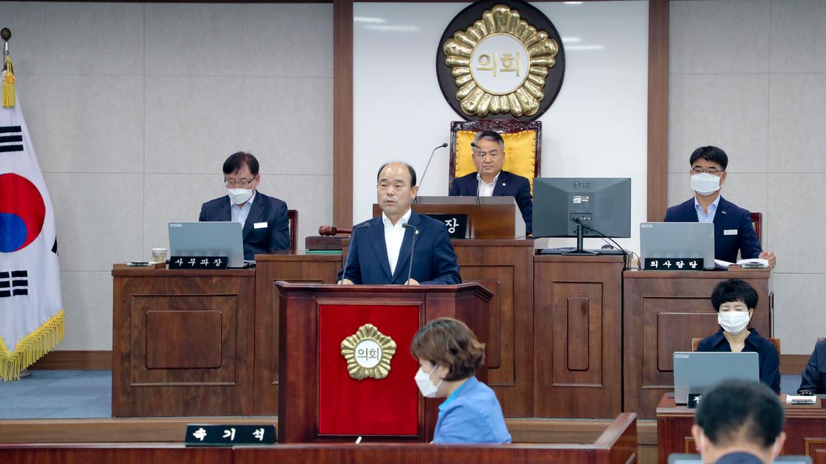 제243회 합천군의회 정례회 제2차 본회의