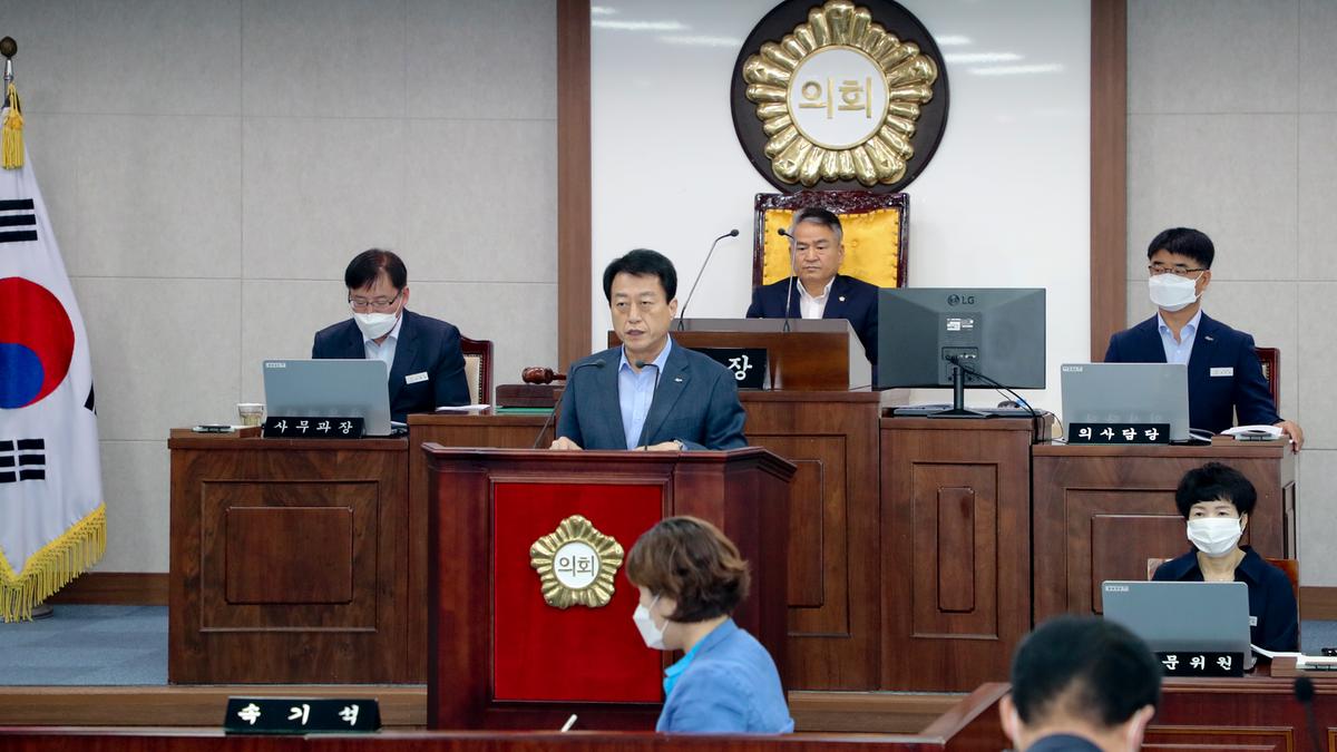 제243회 합천군의회 정례회 제2차 본회의