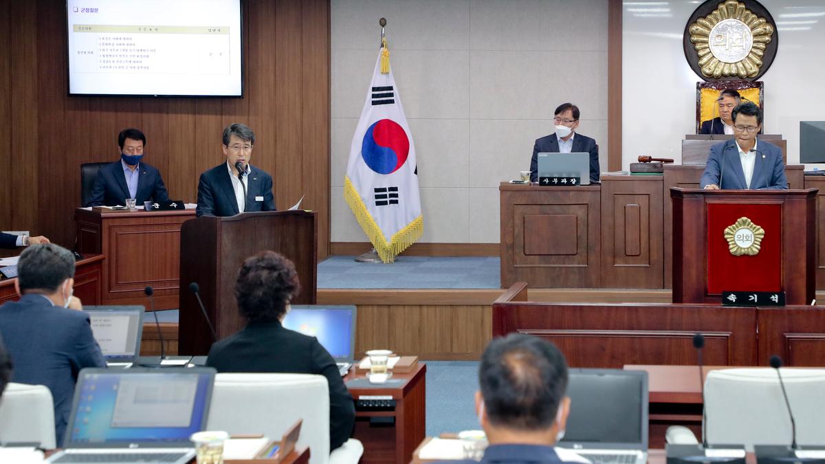 제243회 합천군의회 정례회 제2차 본회의