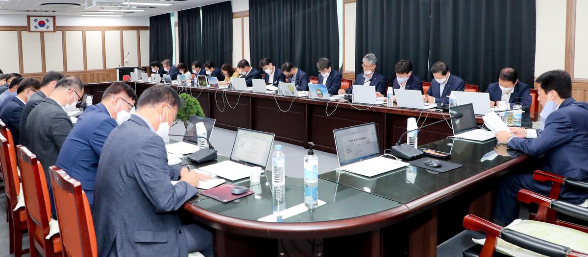 군수주재간부회의