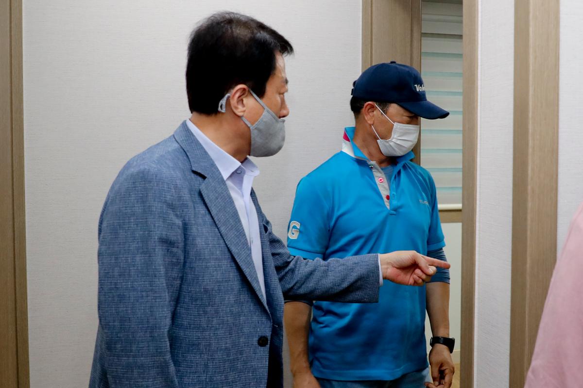 청덕 소례마을 행복나눔건강센터 입주민 환영식