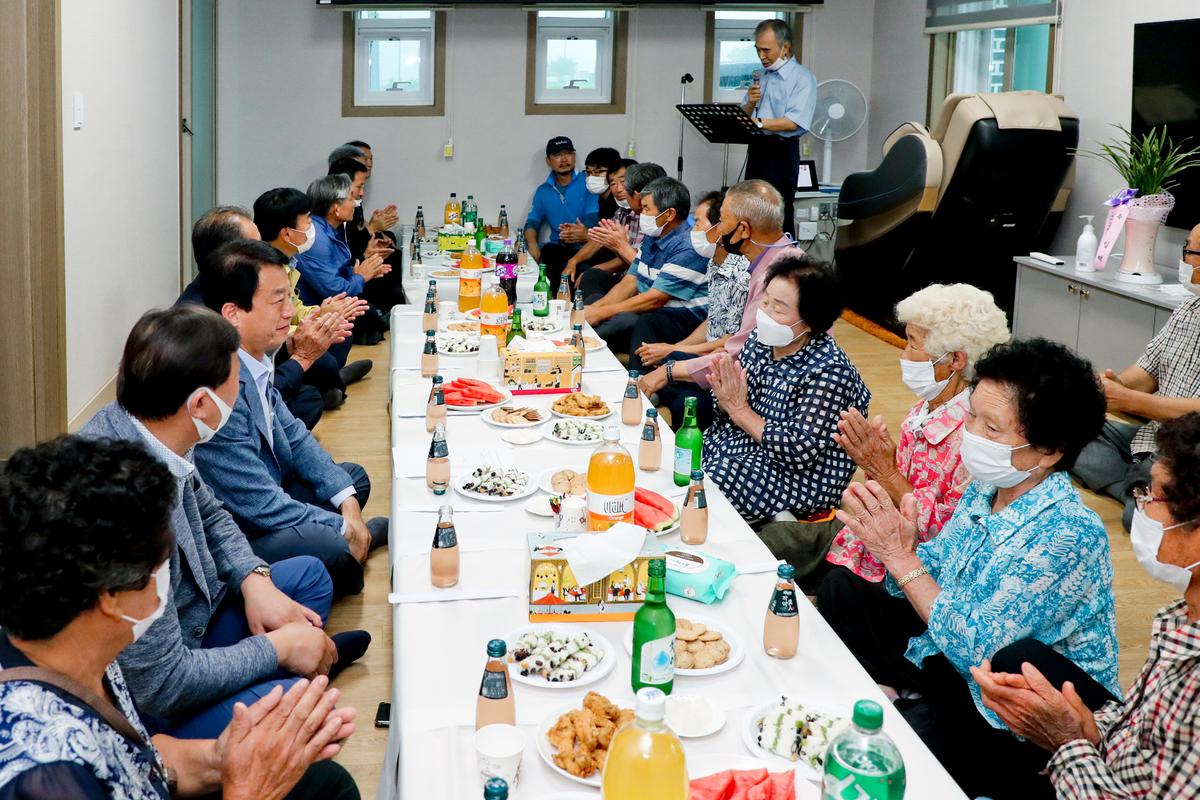 청덕 소례마을 행복나눔건강센터 입주민 환영식